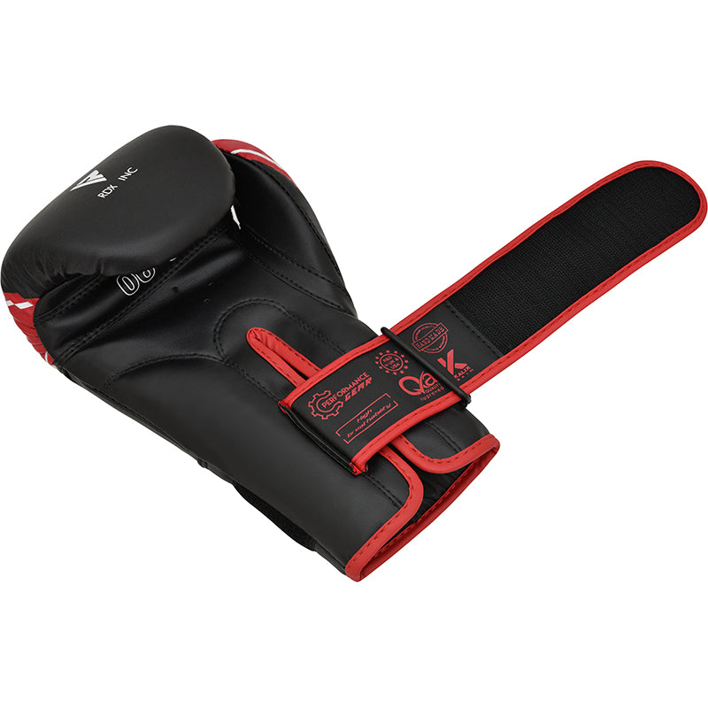 RDX 4B Robo Boxing Gloves#color_red