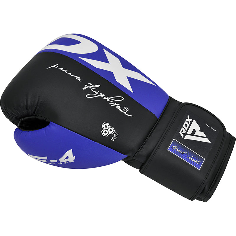 Rdx F4 Luvas De Luta De Boxe Gancho E Laço - RDX 6c96ecc4eb