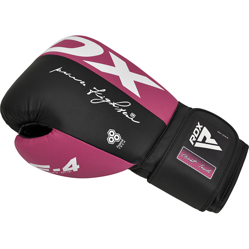 Rdx F4 Luvas De Luta De Boxe Gancho E Laço - RDX 932876fae8