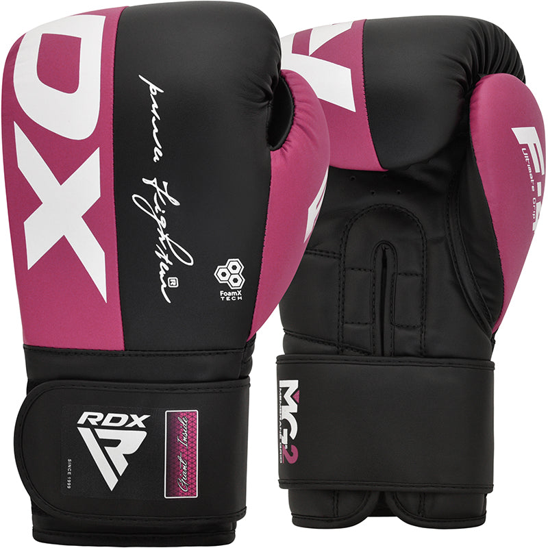 Rdx F4 Luvas De Luta De Boxe Gancho E Laço - RDX 32f35a68ad