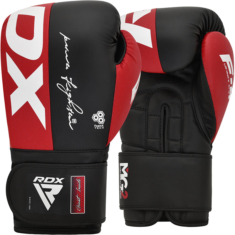 Rdx F4 Luvas De Luta De Boxe Gancho E Laço - RDX 6d8a0845f6