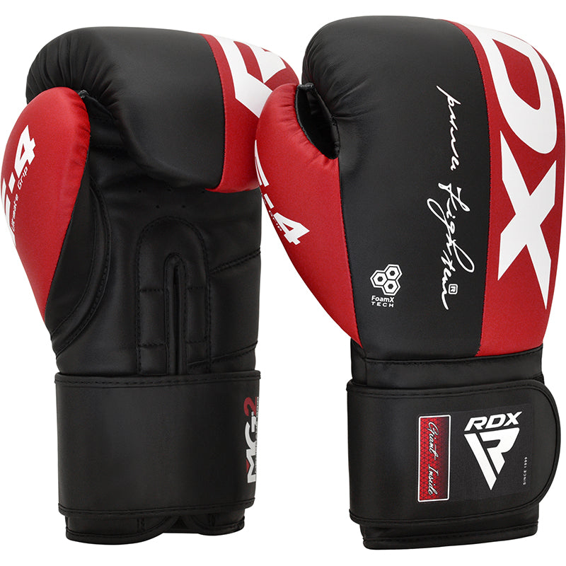 Rdx F4 Luvas De Luta De Boxe Gancho E Laço - RDX f5e8a742eb