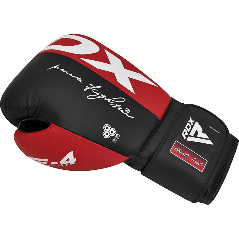 Rdx F4 Luvas De Luta De Boxe Gancho E Laço - RDX 3a1c1587dd