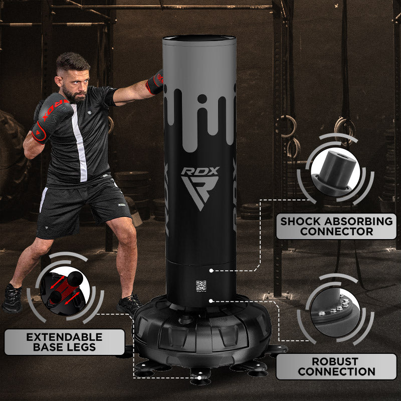 RDX F9 6FT SACO DE BOXE PARA ADULTOS COM LUVAS DE SACO PARA TREINO E TREINO. - RDX ac8cb5915d