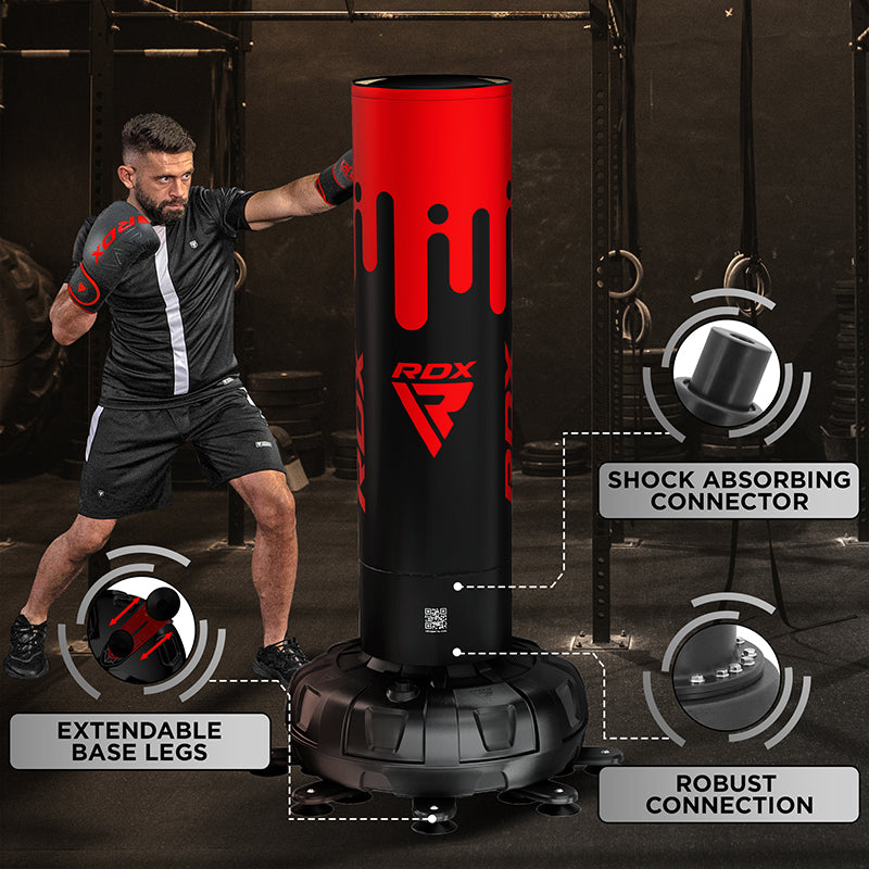 RDX F9 6FT SACO DE BOXE PARA ADULTOS COM LUVAS DE SACO PARA TREINO E TREINO. - RDX 7328e1c1c0