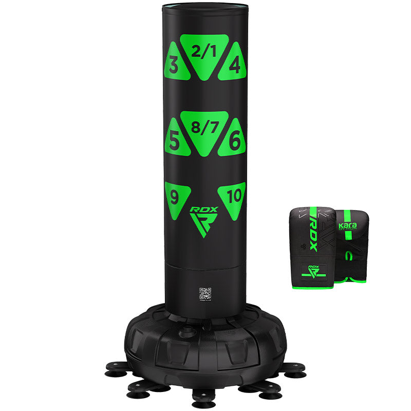 RDX KT Ronin 6ft 2 em 1 C Saco de Punção Verde com Almofadas - RDX aefa19f3b2