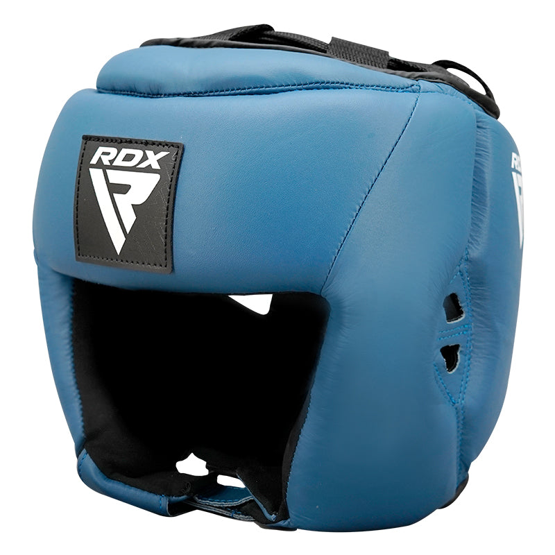 RDX OPEN FACE HEADGUARD  USA BOXING APPROVED#color_blue
