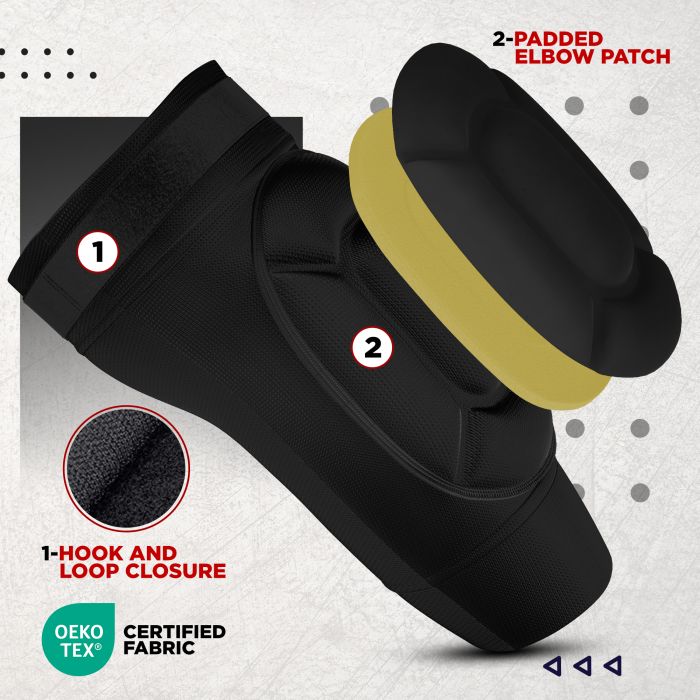 RDX Elbow Foam Pad OEKO-TEXÂ® Standard 100 certified#color_pink