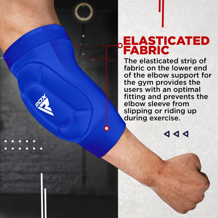 RDX Elbow Foam Pad OEKO-TEXÂ® Standard 100 certified#color_blue