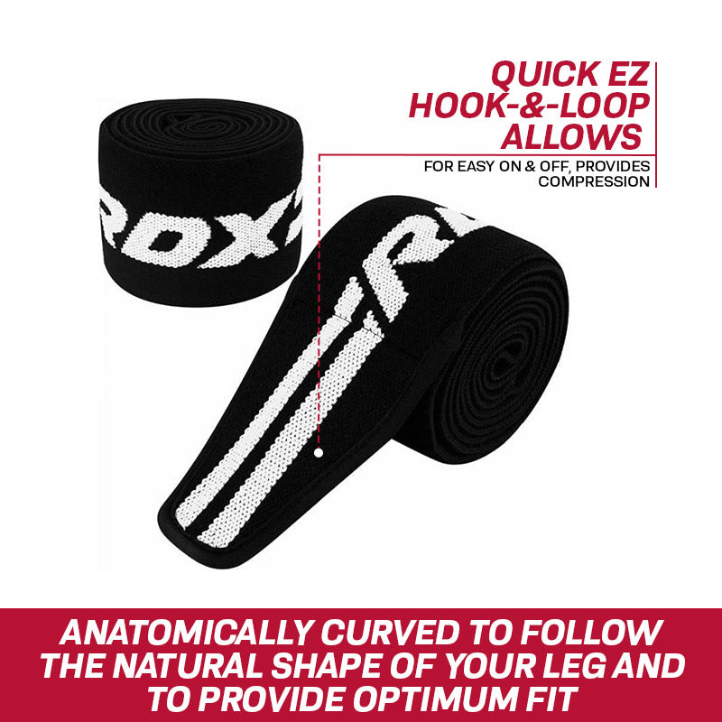 RDX K2 Compression Knee Wraps OEKO-TEX Standard 100 certified - RDX 52d961248f