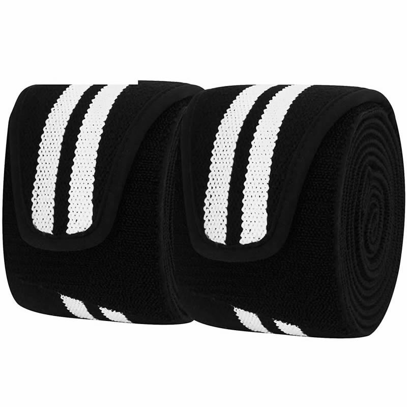 RDX K2 Compression Knee Wraps#color_black