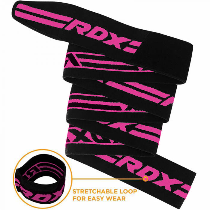 RDX K2 Compression Knee Wraps#color_pink