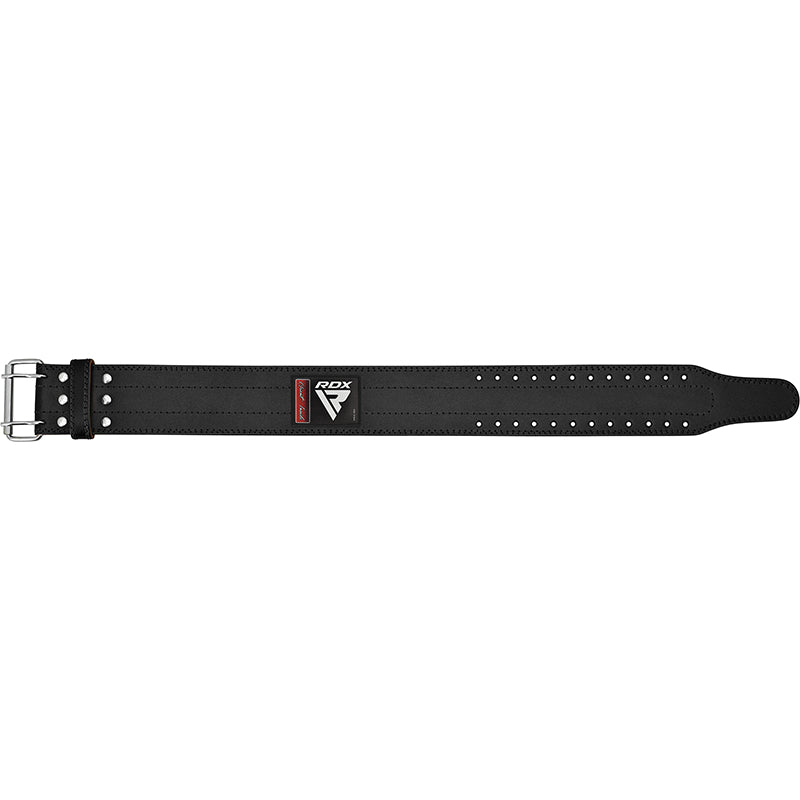 RDX RD1 4Ã¢â‚¬Â�  Powerlifting Leather Gym Belt#color_black