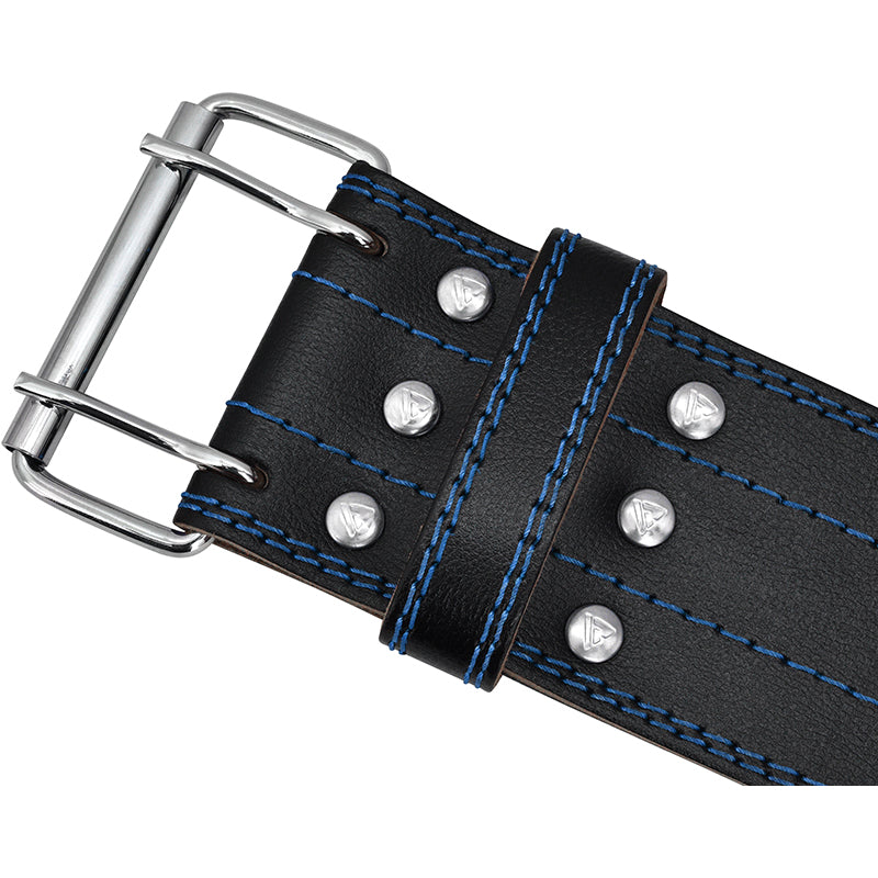 RDX RD1 4Ã¢â‚¬Â�  Powerlifting Leather Gym Belt#color_blue