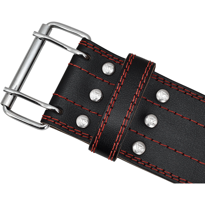 RDX RD1 4Ã¢â‚¬Â�  Powerlifting Leather Gym Belt#color_red