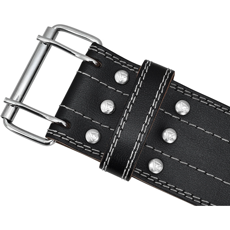 RDX RD1 4Ã¢â‚¬Â�  Powerlifting Leather Gym Belt#color_white