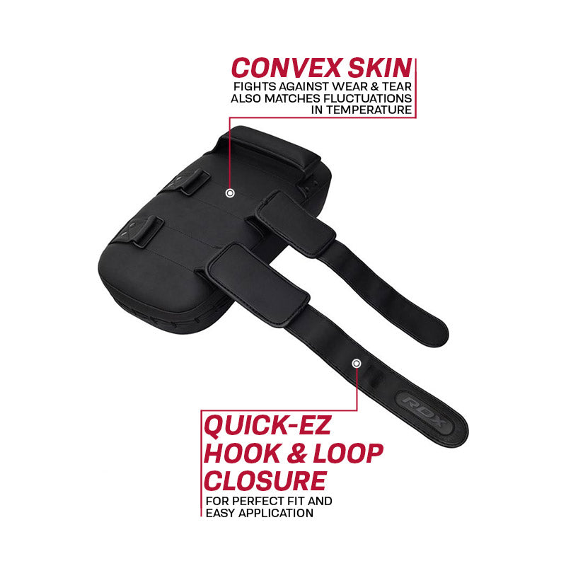 RDX T15 Noir Thai Almofada Preto Couro vegano - RDX b061fe584e