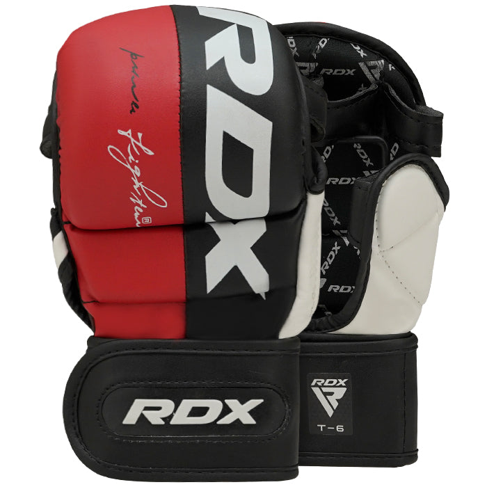 RDX T6 Treinando Luvas de MMA 7oz - RDX f2c7f939c3