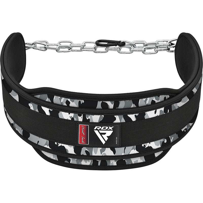T7 Weight Training Dipping Belt Chain#color_camogreen