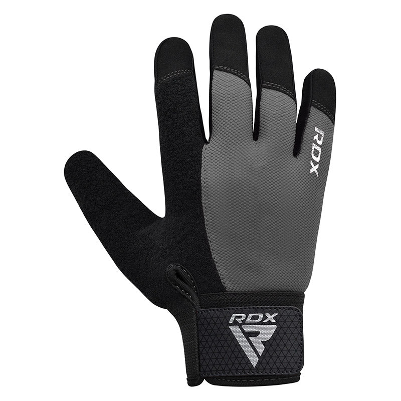 Luvas de treino de ginásio com dedos completos RDX W1F