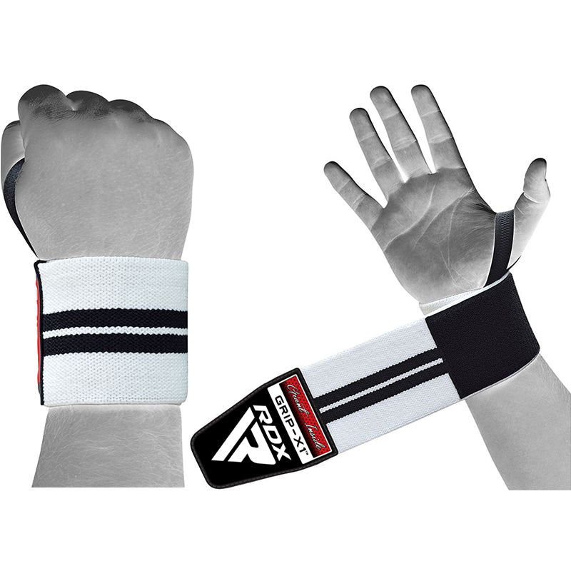 RDX W3W Suporte Para O Pulso De Levantamento De Peso Envolve Com Alças Para Polegar - RDX d2ce8c82c9