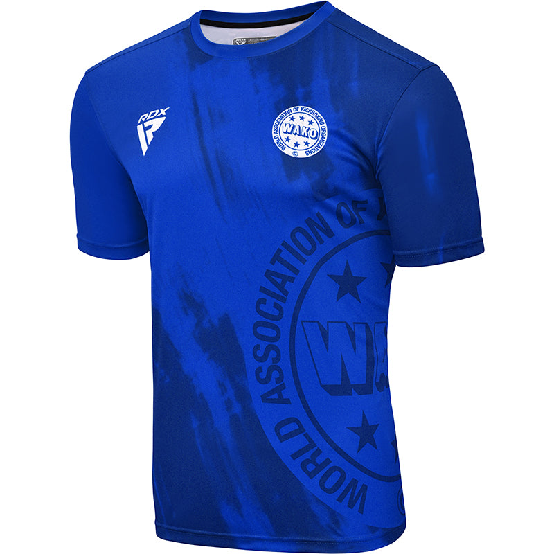 RDX WAKO T-SHIRTS T1 Blue - RDX f1802ec443