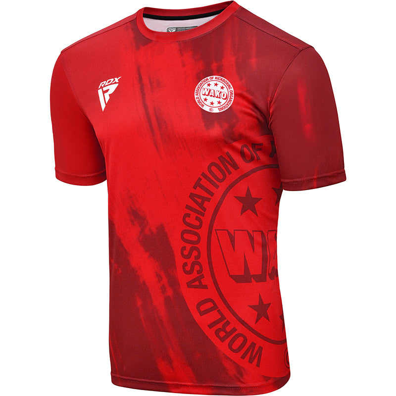 RDX WAKO T-SHIRTS T1 Red - RDX 7da6e228a3