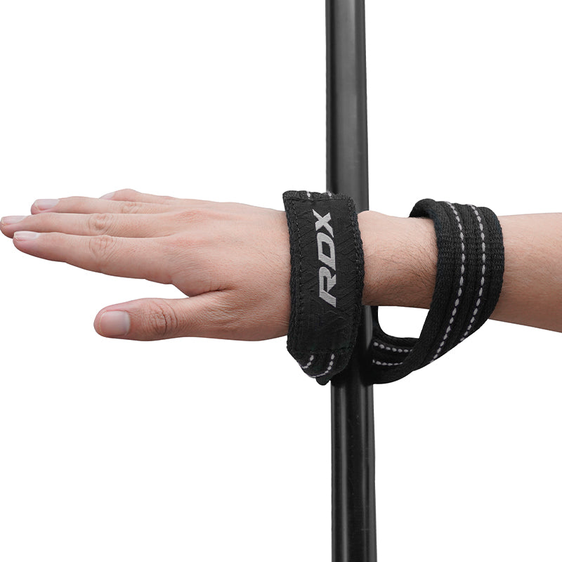 RDX weight lifting 8 Figure Strap#color_grey