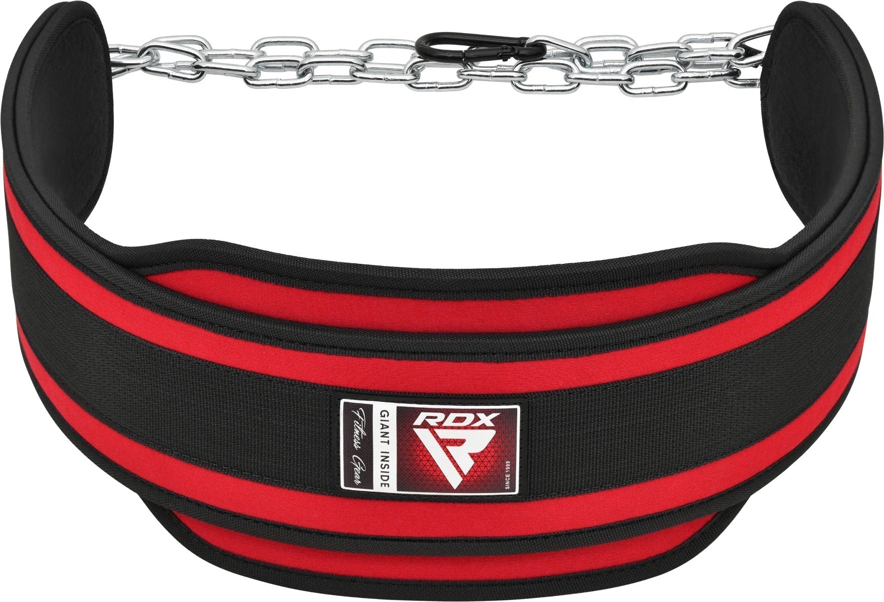 T7 Weight Training Dipping Belt Chain#color_red