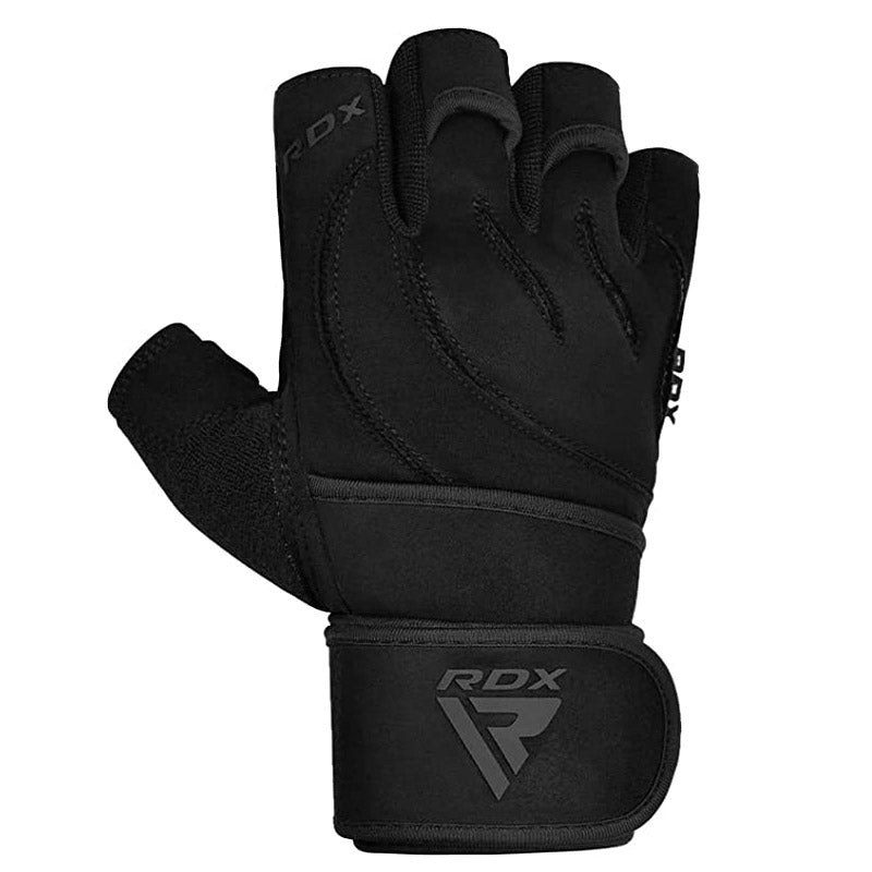 RDX L4 Luvas de Ginástica com Dedo Aberto Luvas para Levantamento de Peso - RDX a93bf1f533